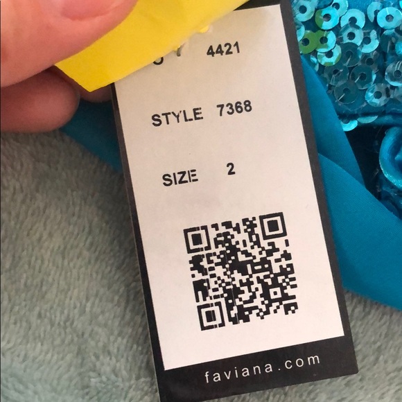 Long strapless dress - Picture 7 of 7